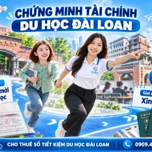 chứng minh tài chính du học đài loan