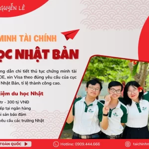 chứng minh tài chính du học Nhật Bản