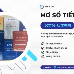 cho thuê sổ tiết kiệm chứng minh tài chính du học