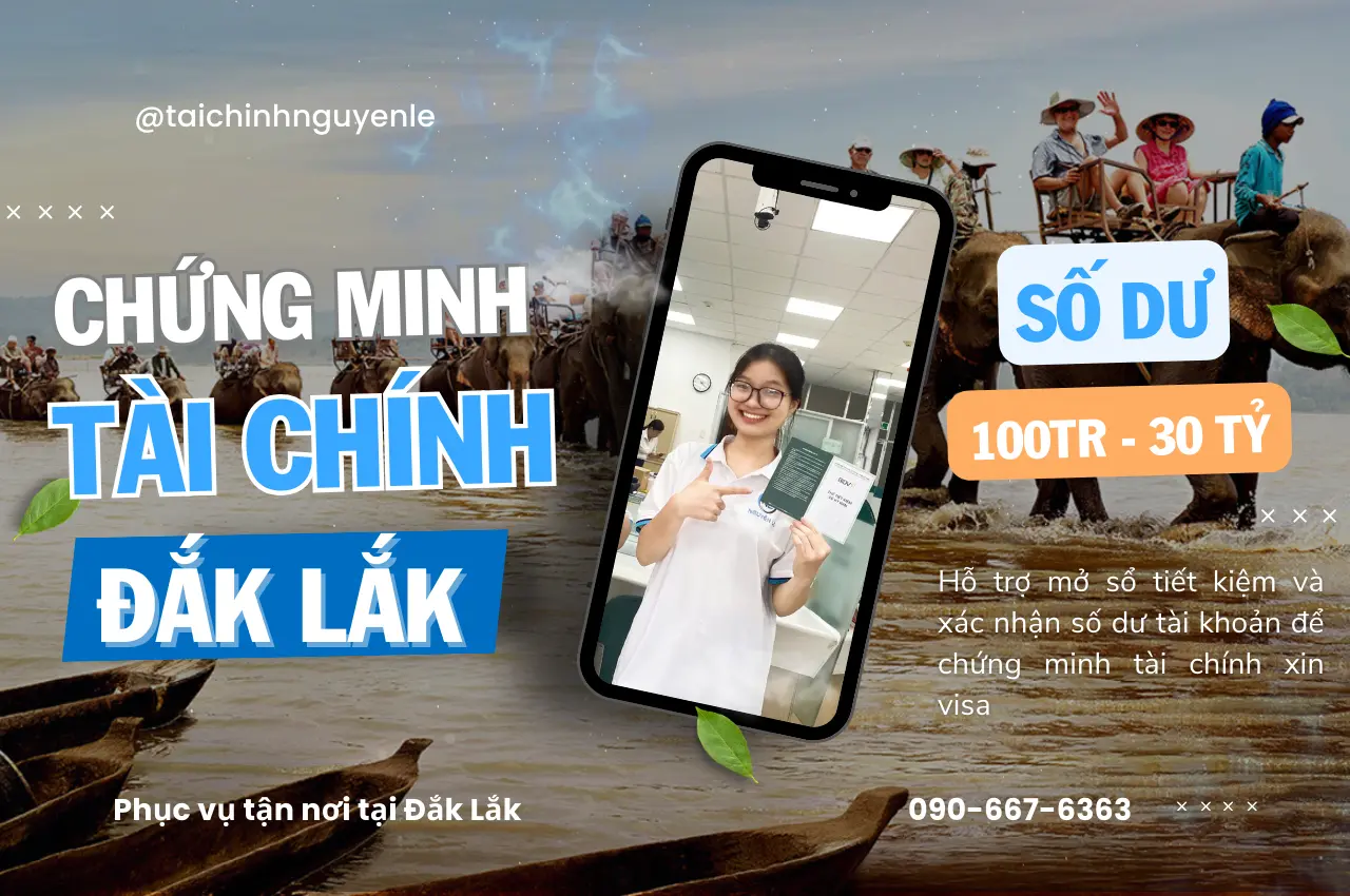 dịch vụ chứng minh tài chính đắk lắk