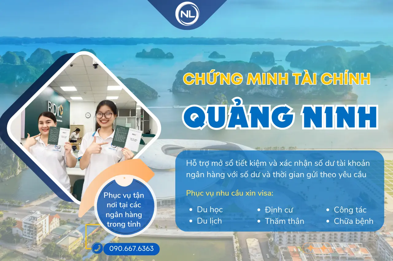 dịch vụ chứng minh tài chính quảng ninh