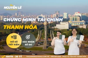 dịch vụ chứng minh tài chính thanh hóa