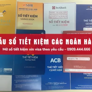 mẫu sổ tiết kiệm các ngân hàng