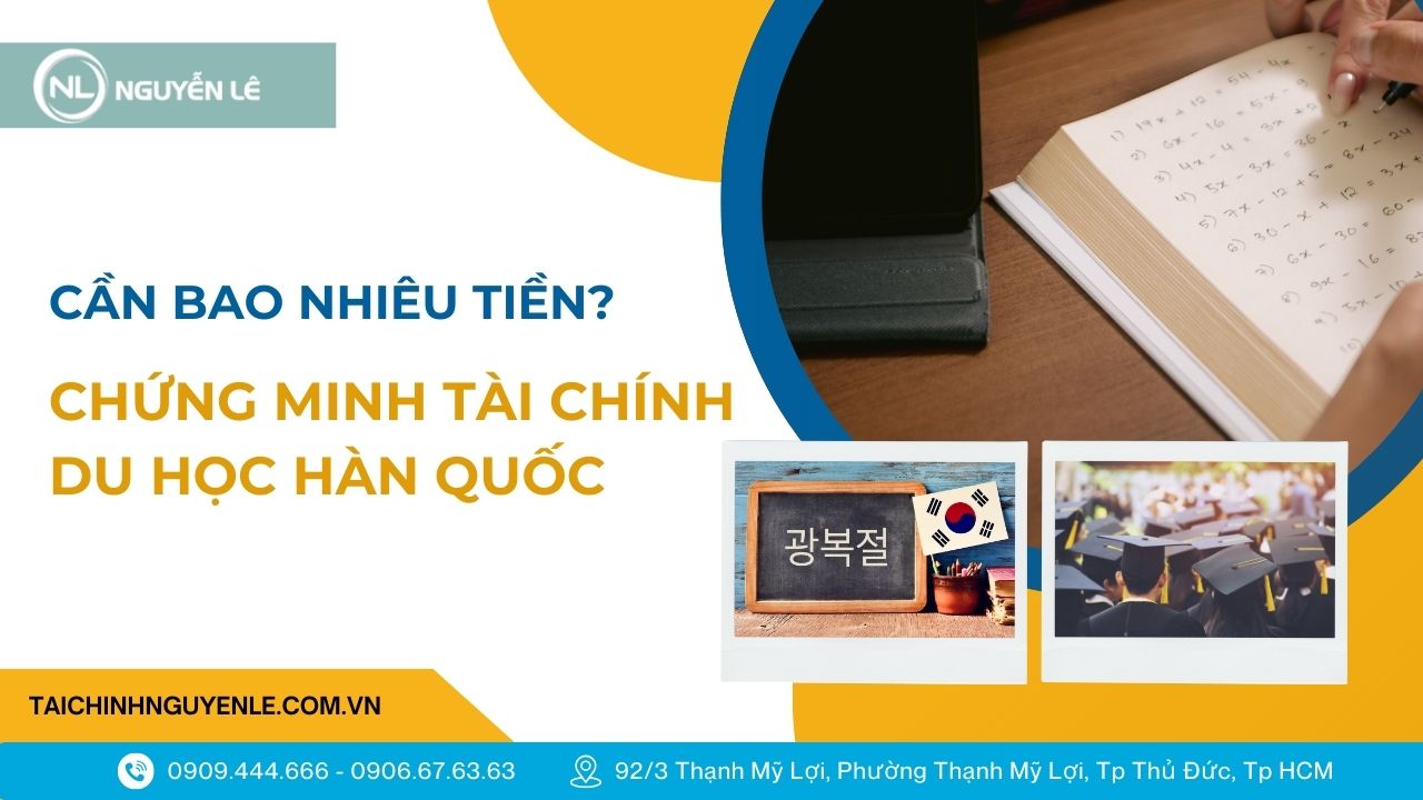 Chung Minh Tai Chinh Du Hoc Han Quoc