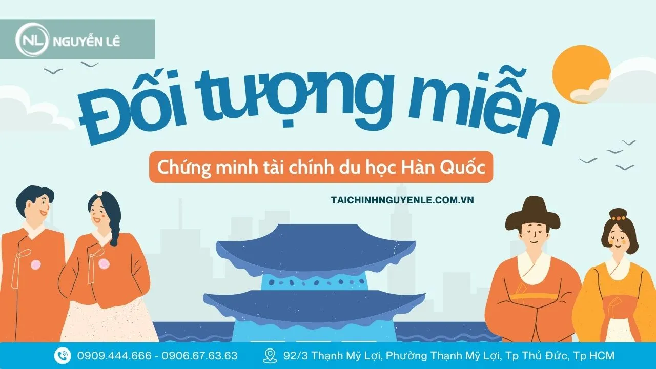 Doi Tuong Can Chung Minh Tai Chinh Du Lich Han Quoc