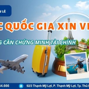 các nước xin visa không cần chứng minh tài chính