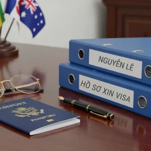 mẫu hồ sơ xin visa
