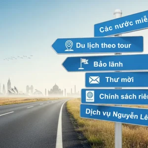 miễn chứng minh tài chính du lịch