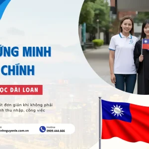 chứng minh tài chính du học đài loan