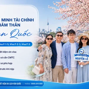 chứng minh tài chính thăm thân hàn quốc