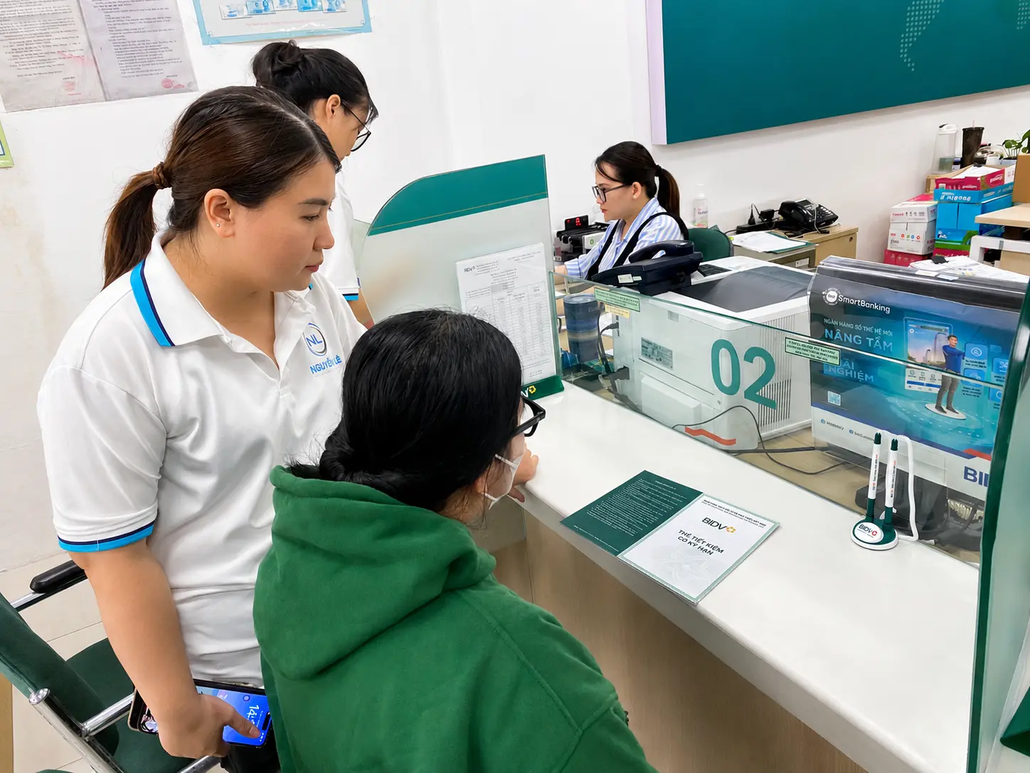 mở sổ tiết kiệm tại bidv