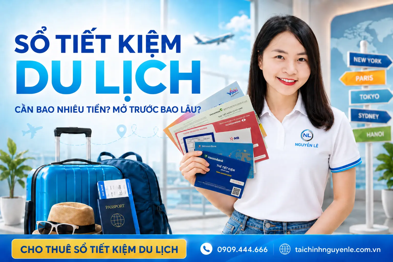 sổ tiết kiệm du lịch cần bao nhiêu tiền