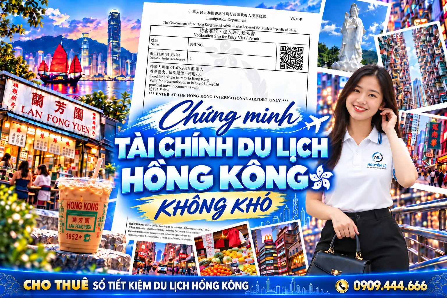 chứng minh tài chính du lịch hồng kông